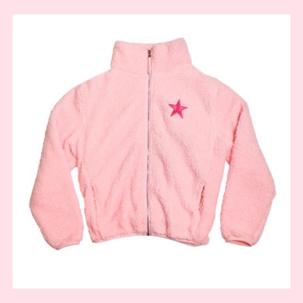 👸🏻💕ISO Jeffree Star Cosmetics Sherpa Jacket💕